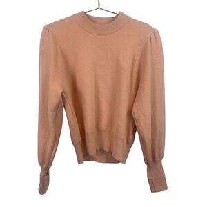 Industry Sweater Coral Peach Size Medium Viscose‎ Blend